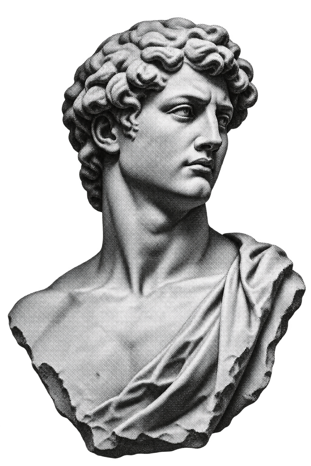 classical sculpture bust